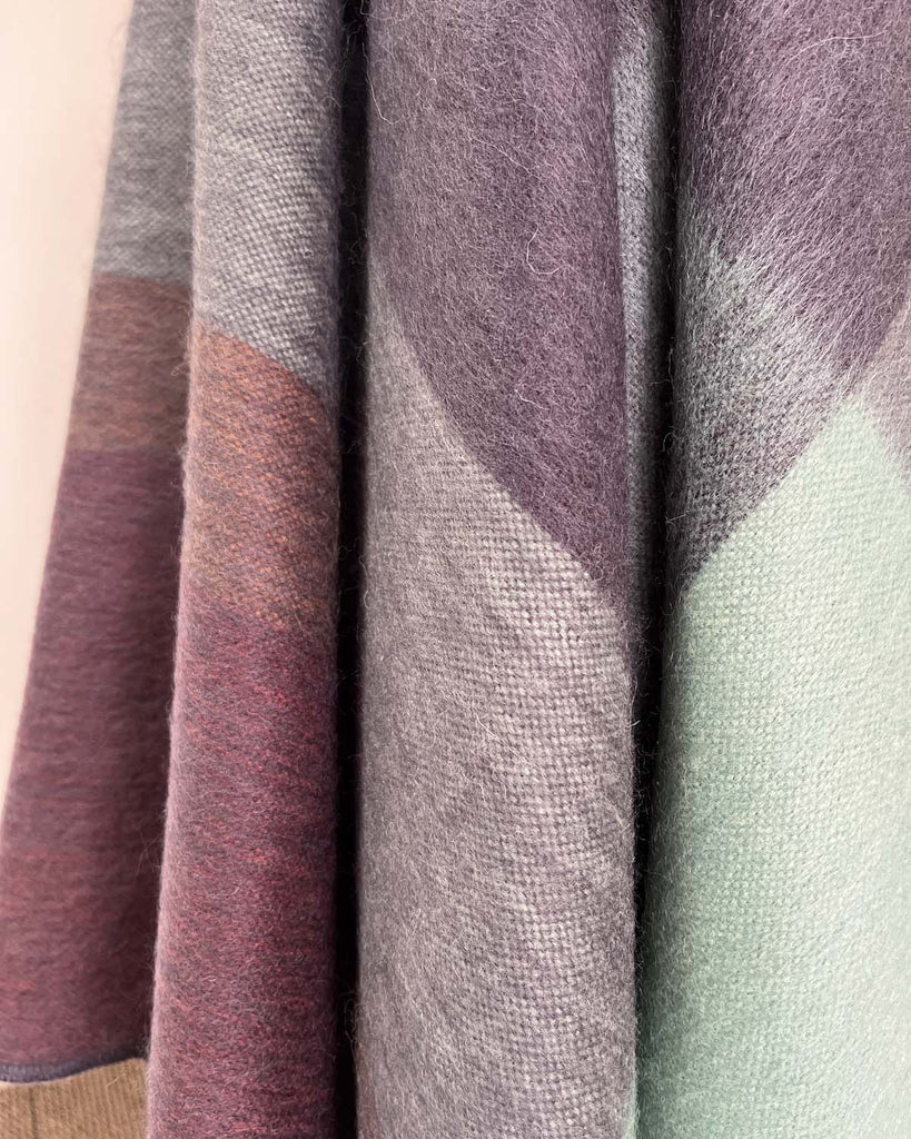 NEW! Alpaca Throw Blanket - Twilight by Shupaca