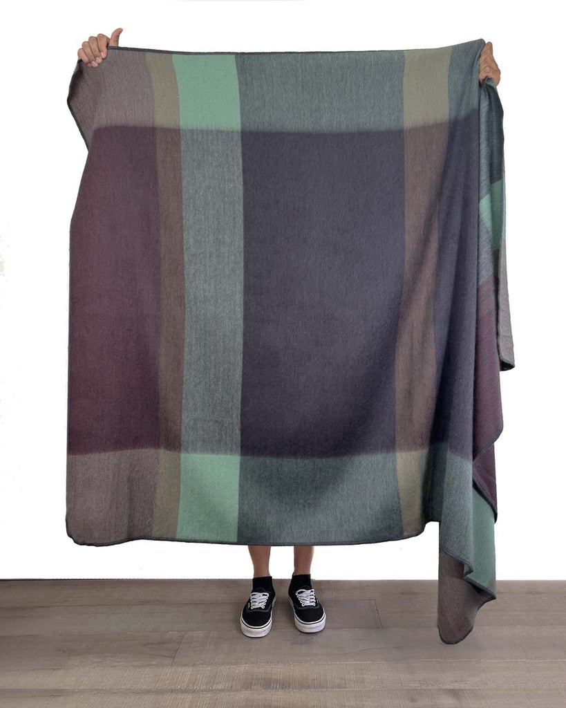 NEW! Alpaca Throw Blanket - Twilight by Shupaca