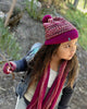 NEW! Kid's Alpaca Beanie Hat - Speckle - Pink Punch by Shupaca