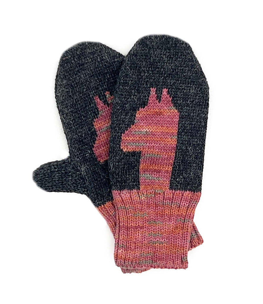 NEW! Kid's Alpaca Gloves - Pacas - Rosey Paca by Shupaca