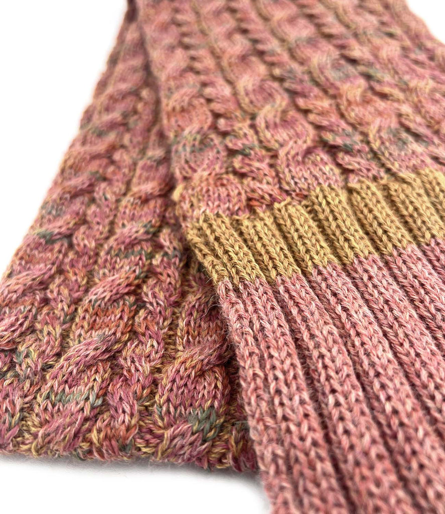 NEW! Kid's Alpaca Scarves - Braided - Sunny Twist by Shupaca