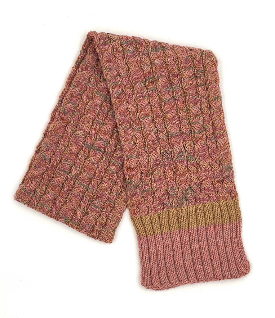 NEW! Kid's Alpaca Scarves - Braided - Sunny Twist by Shupaca