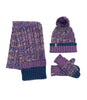 NEW! Kid's Alpaca Scarves - Braided - Violet Vortex by Shupaca