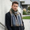 Olive Alpaca Plaid Scarf by Shupaca