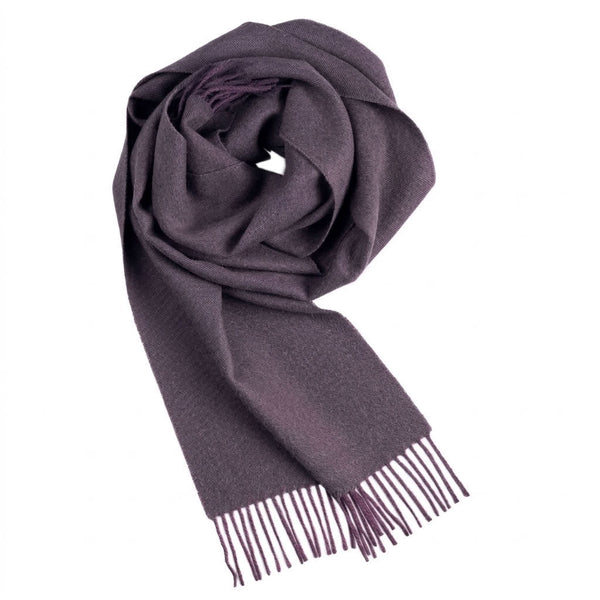 Plum 100% Baby Alpaca Scarf - Elderberry by Shupaca