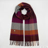 Plum 100% Baby Alpaca Scarf - Raven by Shupaca
