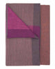 Plum Alpaca Throw Blanket - Sunset by Shupaca