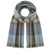 Sage Alpaca Tartan Scarf - Shoreline by Shupaca