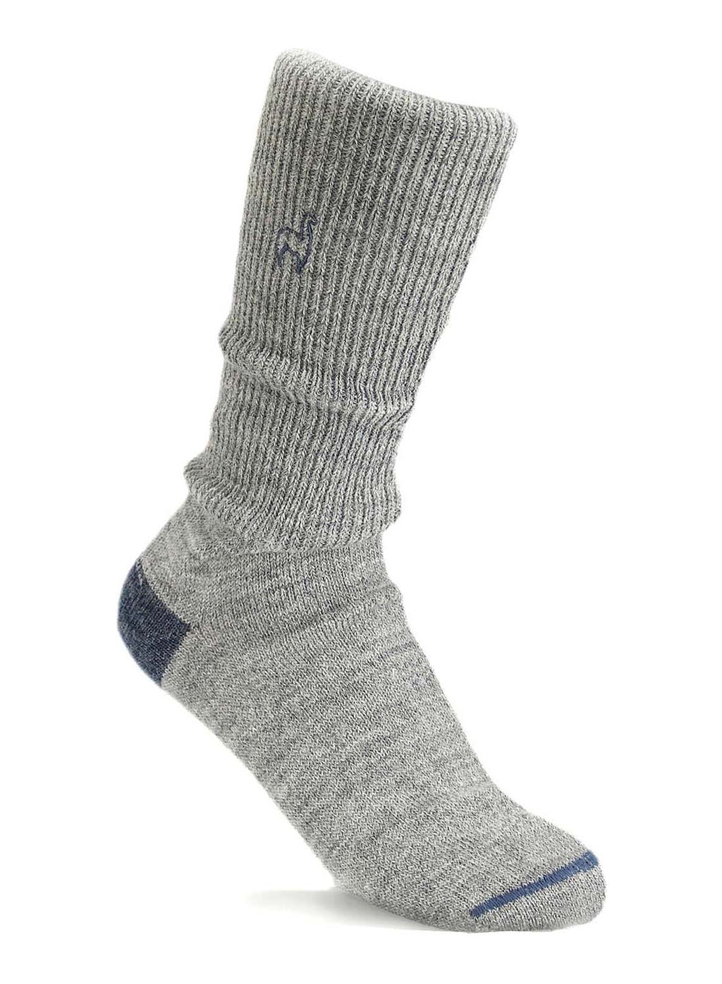 Silver Alpaca Socks - Smoke by Shupaca