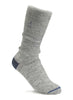 Silver Alpaca Socks - Smoke by Shupaca