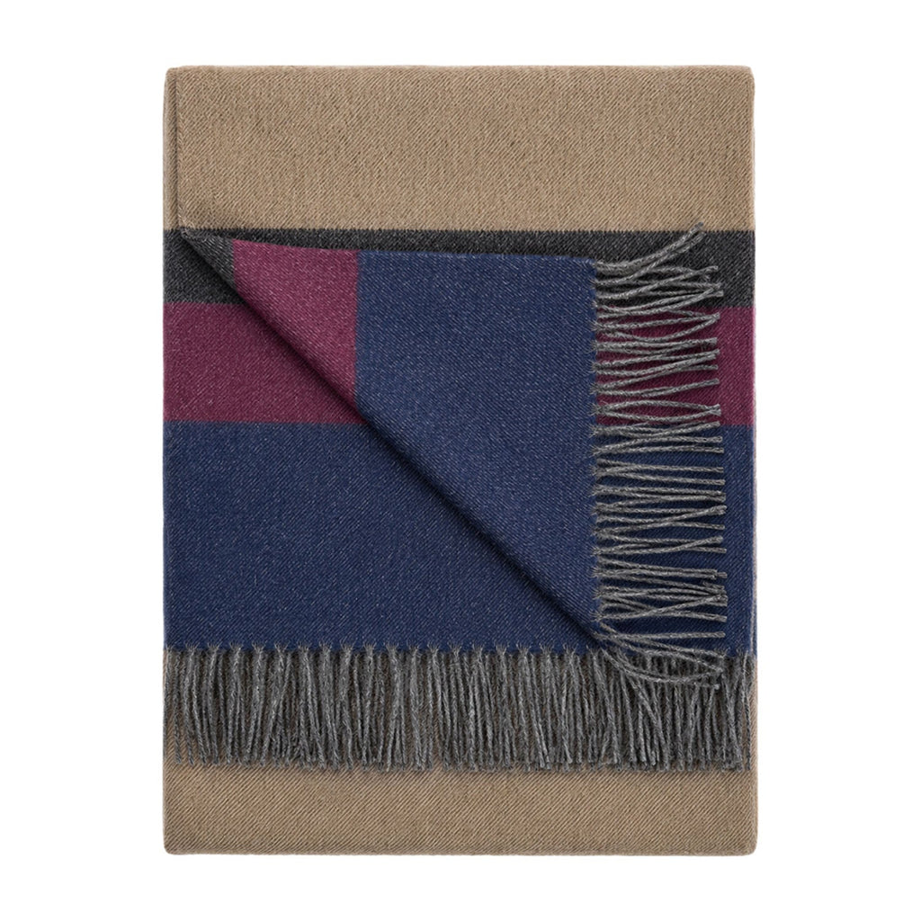 Stone 100% Baby Alpaca Throw Blanket - Orion by Shupaca