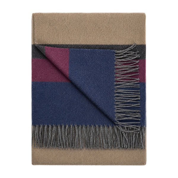 Stone 100% Baby Alpaca Throw Blanket - Orion by Shupaca