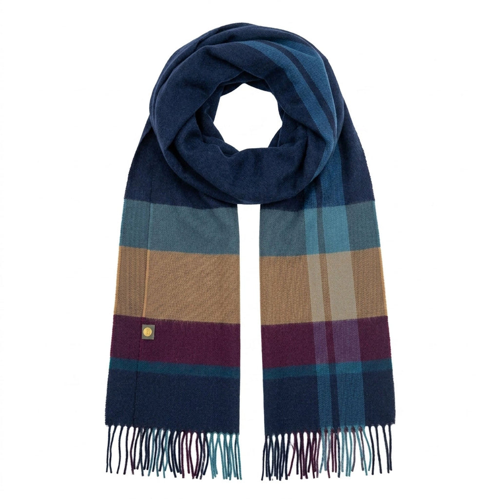 Teal 100% Baby Alpaca Scarf - Orion by Shupaca