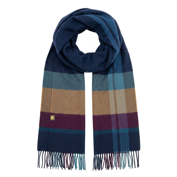 Teal 100% Baby Alpaca Scarf - Orion by Shupaca