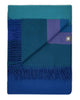 Teal 100% Baby Alpaca Throw Blanket - Adriatic by Shupaca