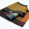 Teal Alpaca Plaid Scarf - Iridescent by Shupaca
