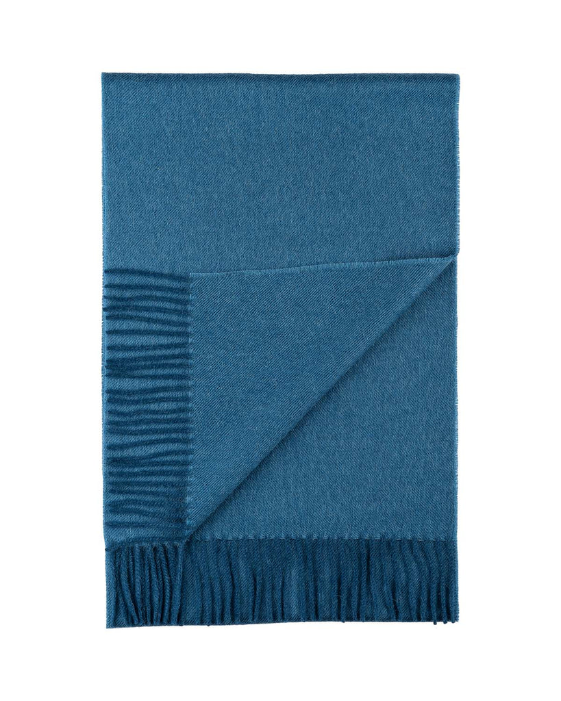 100% Baby Alpaca Scarf - Blue Jean by Shupaca