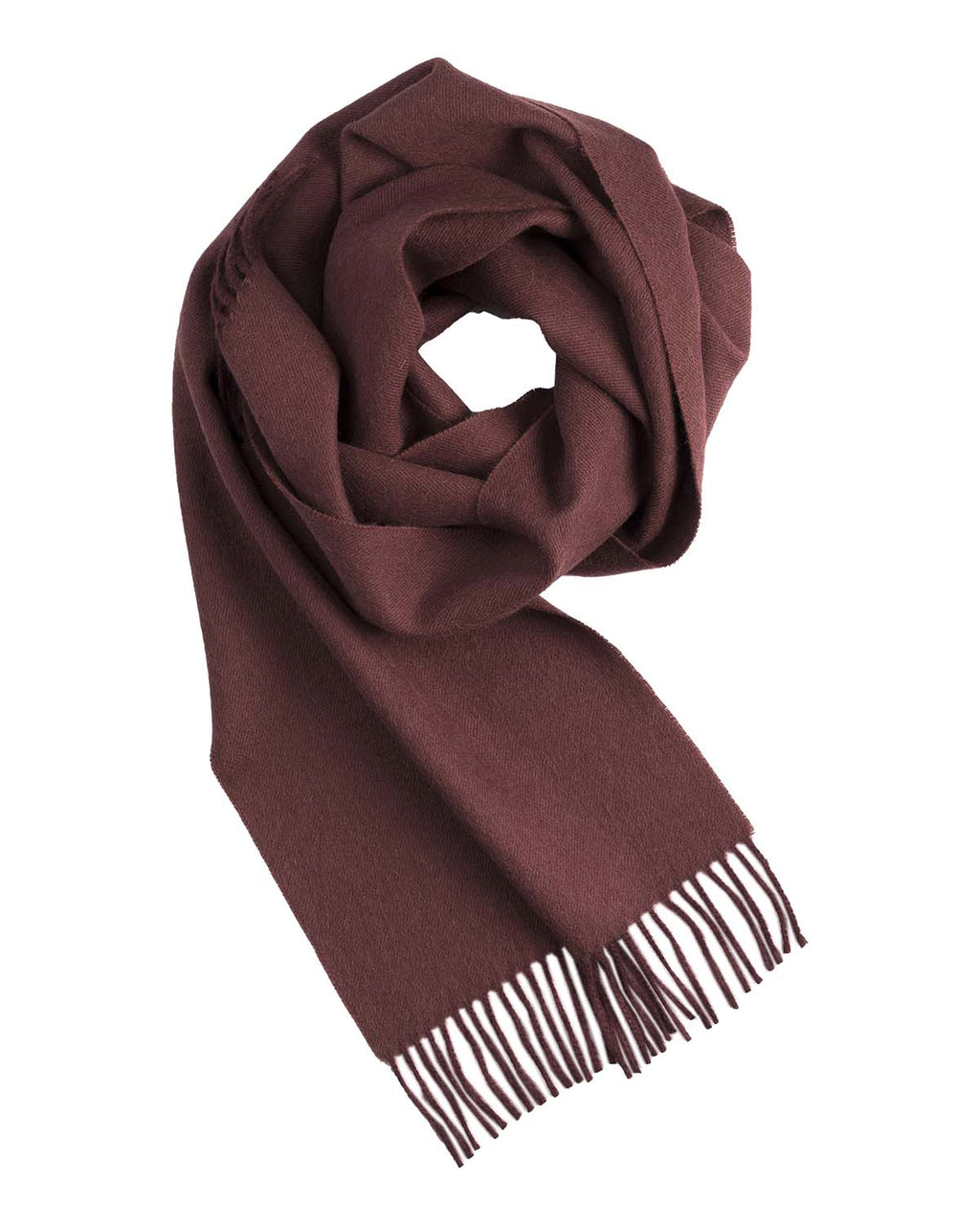 Wine 100% baby alpaca scarf in Malbec, bold red, Shupaca