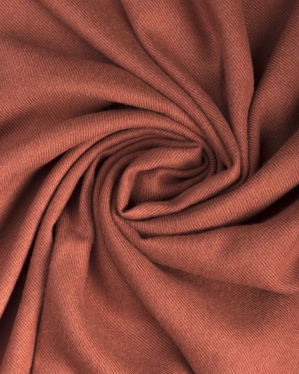 Crimson 100% baby alpaca throw blanket with terracotta and cinnamon, Shupaca