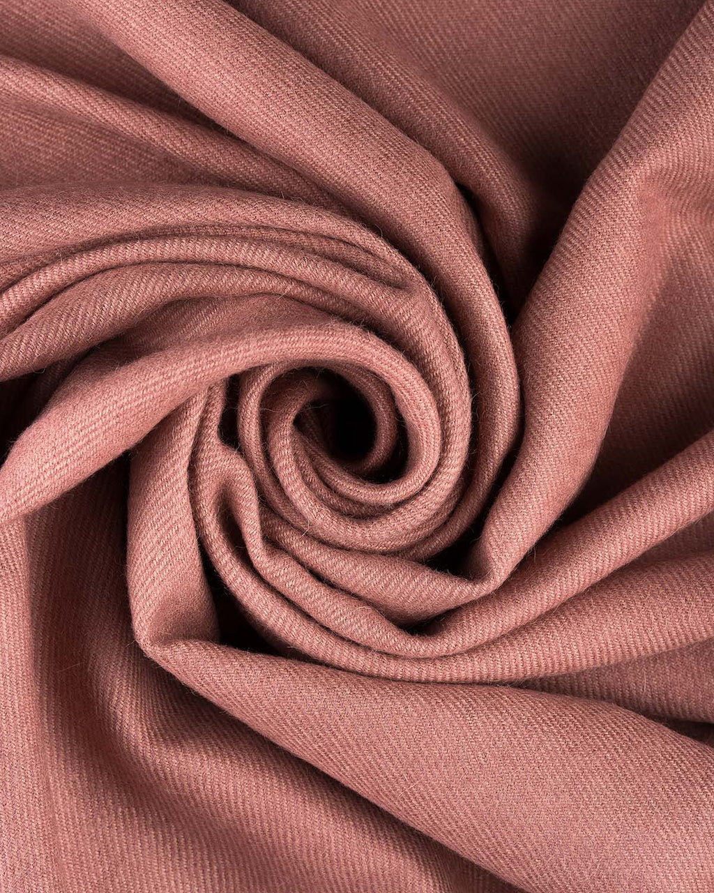Rose 100% baby alpaca throw blanket in Persimmon with blush undertones, Shupaca