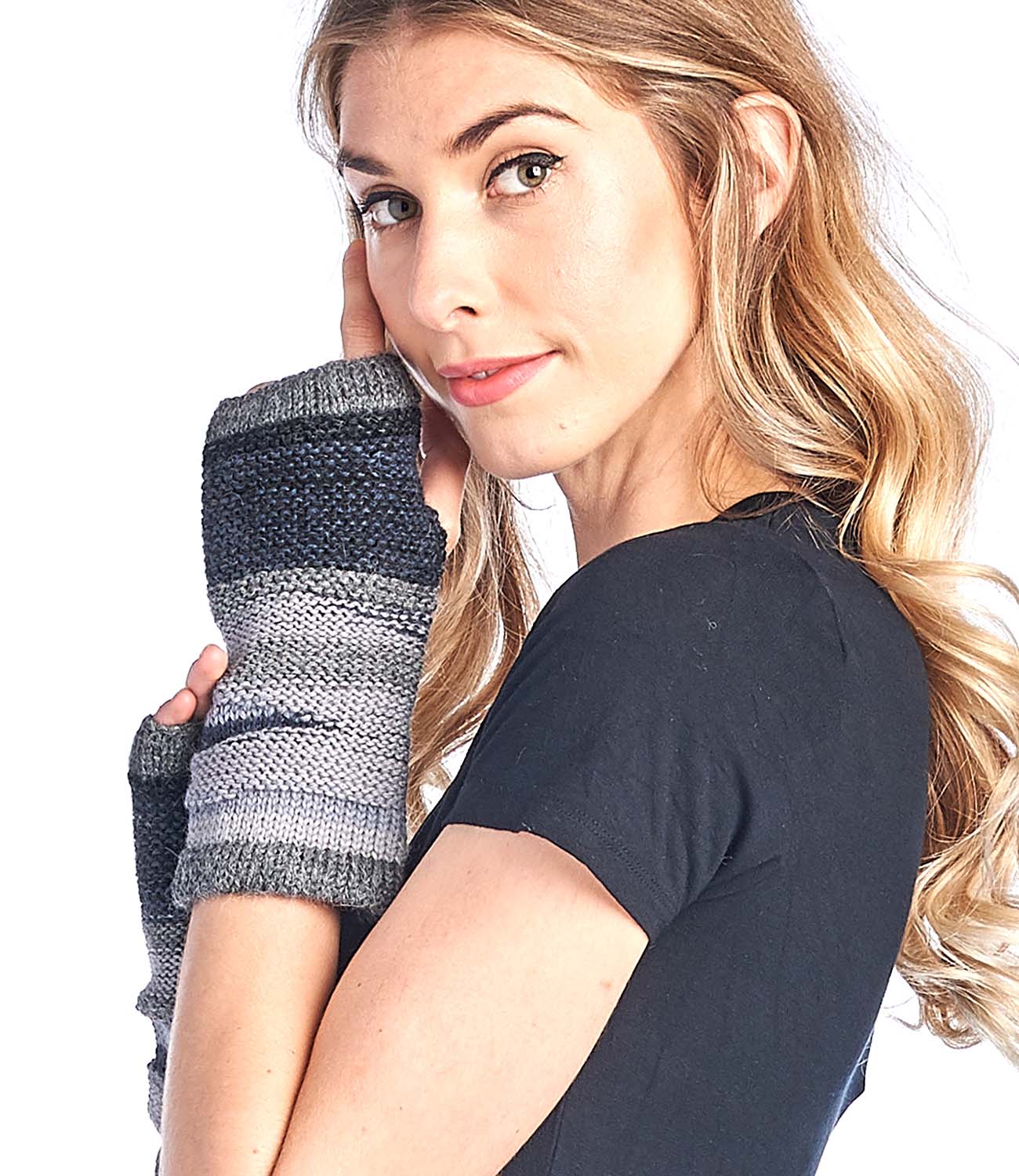 Alpaca Gloves - Colorado - Charcoal by Shupaca