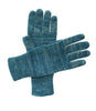 Teal alpaca gloves in Seafoam with aqua hues, Shupaca