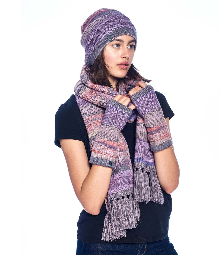Alpaca Scarf - Colorado - Berry by Shupaca