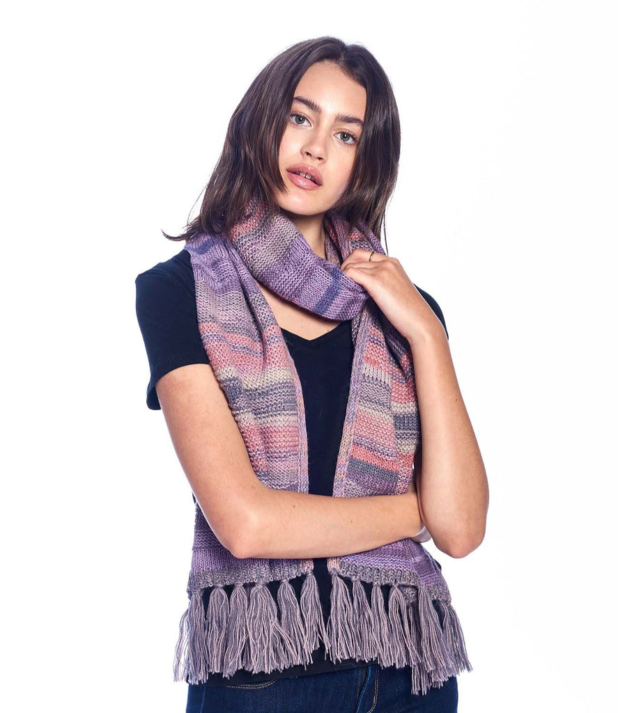 Alpaca Scarf - Colorado - Berry by Shupaca