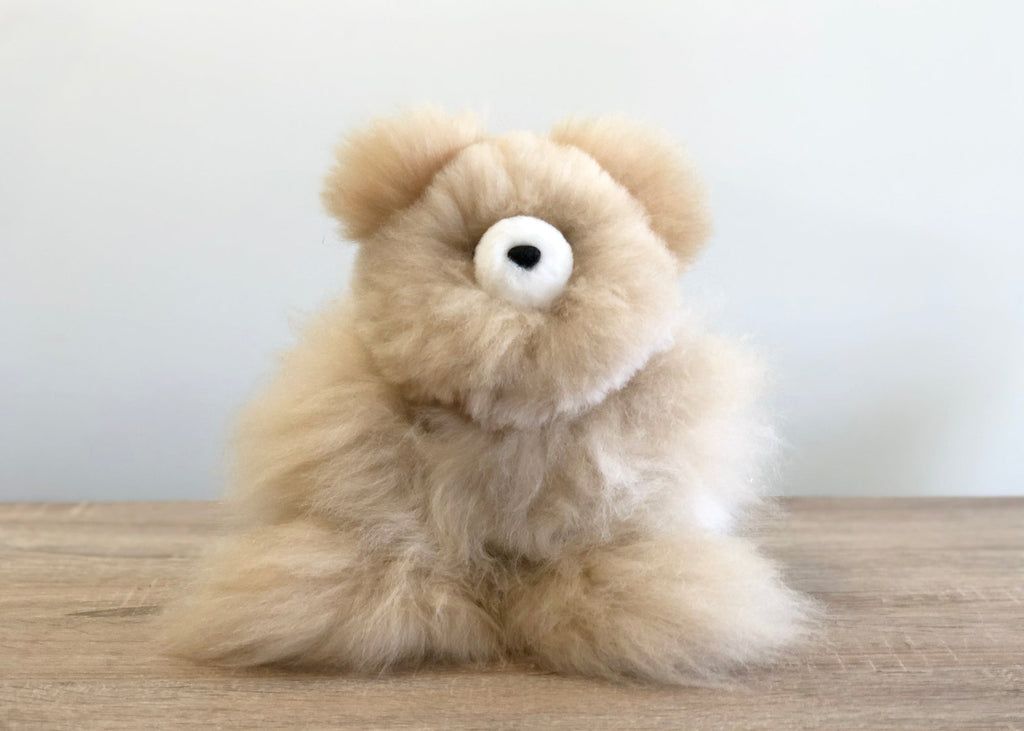 Alpaca Stuffed Animal - Bear 15" by Shupaca