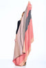 Alpaca Throw Blanket Reversible - Peach Bloom by Shupaca