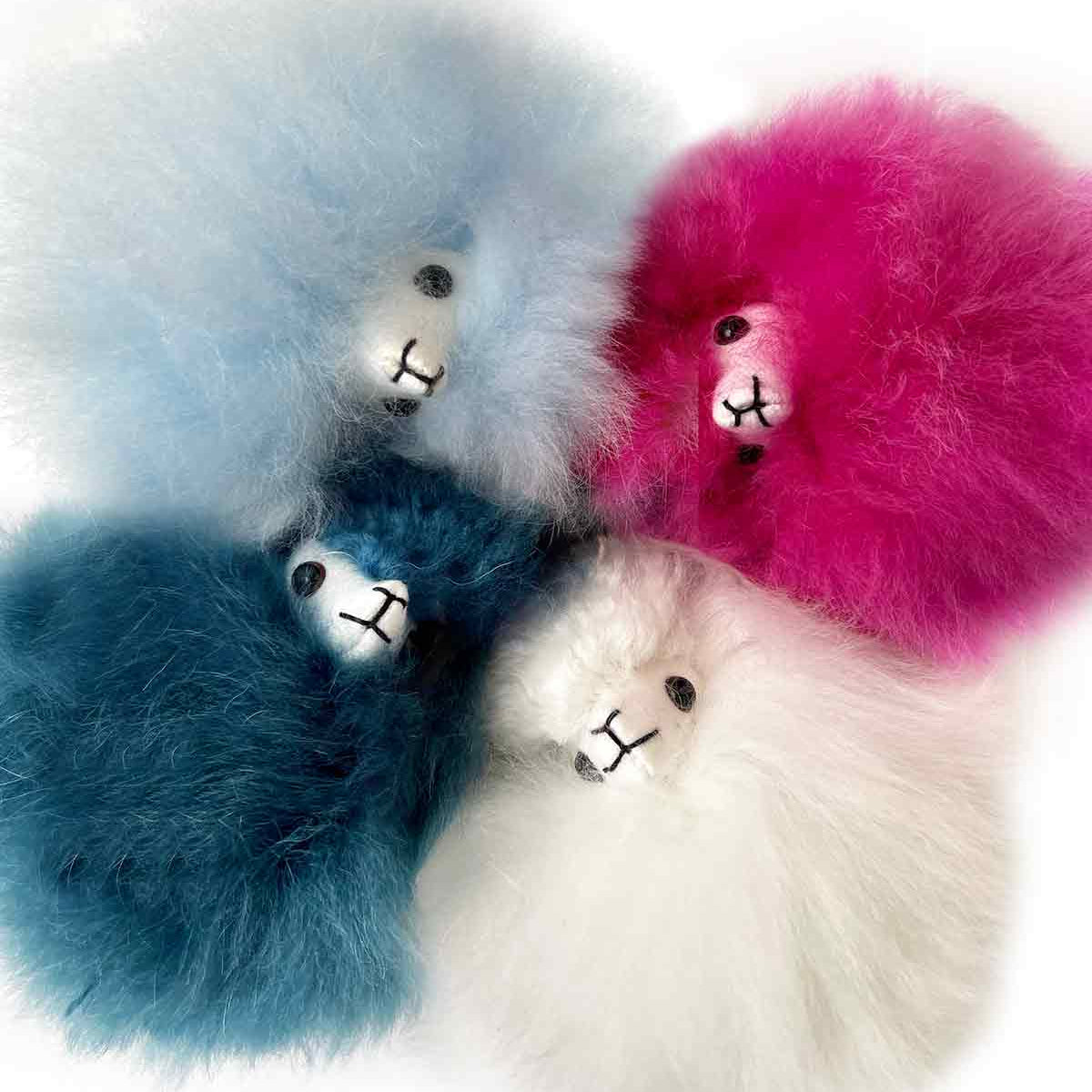 RONRON☆ALPACA CAT KEYRING Alpaca Fur Keychain | Royal Alpaca Fur | Handmade Stuffed