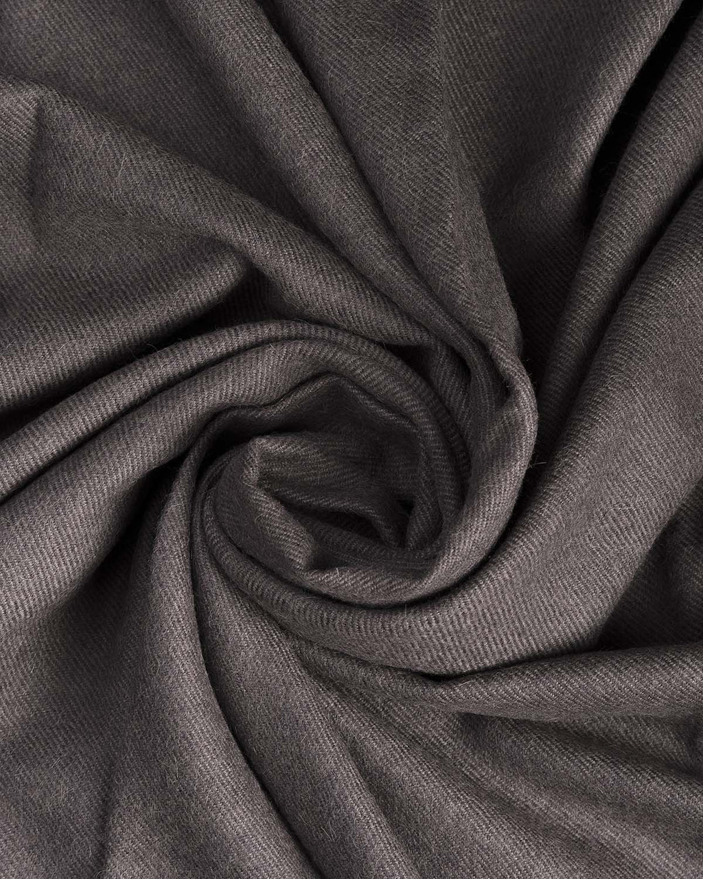 Brown 100% baby alpaca throw blanket in Truffle with charcoal, Shupaca