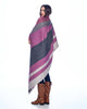 Reversible Alpaca Throw Blanket - Sangria by Shupaca