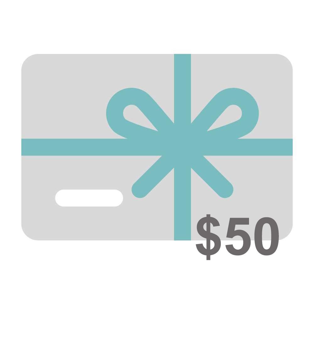 Shupaca $50 gift card