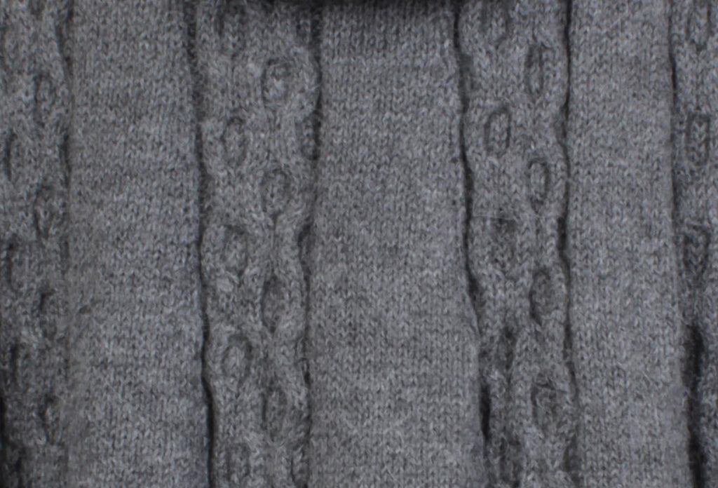 Sweater - Star Knit - Ash - Hood by Shupaca