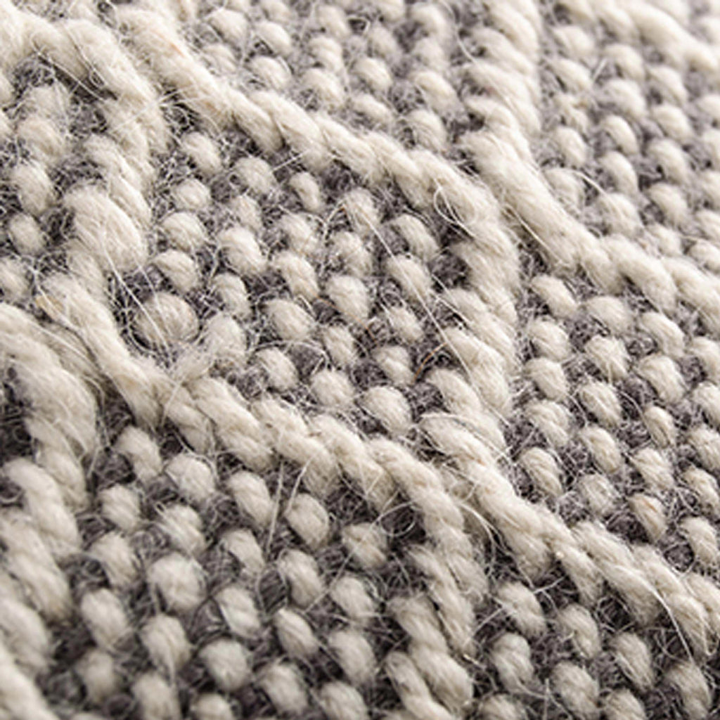 Wool Pillow Zig-Zag - Sand by Shupaca